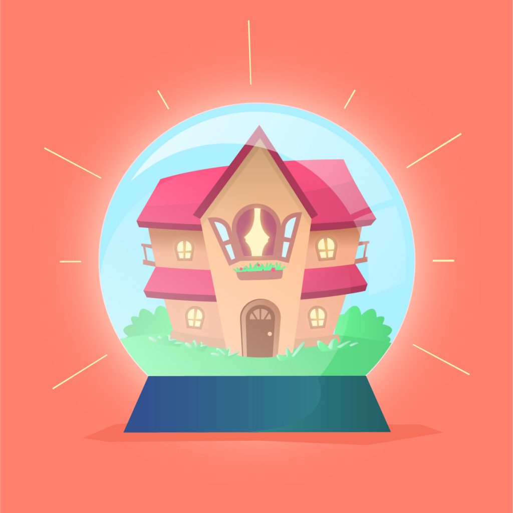 Snow Globe Illustration