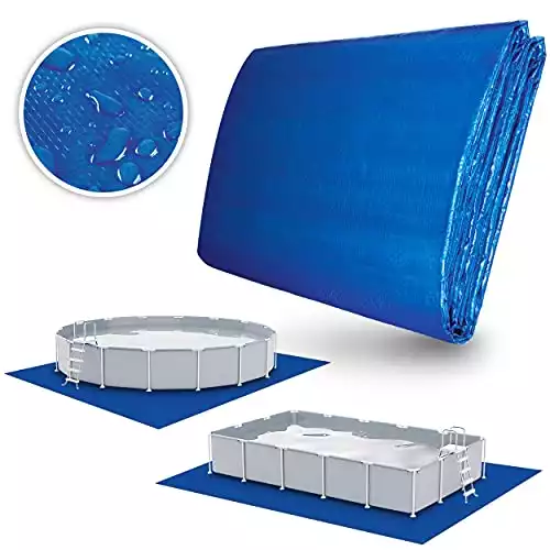 6. Pool-Bodenplane von tillvex - 274 x 274 cm