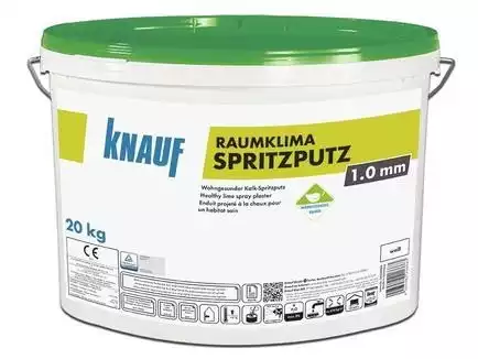 Raumklima Spritzputz 1mm Körnung