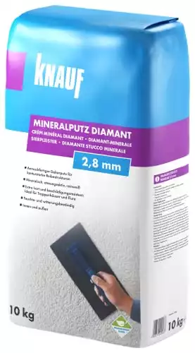 Knauf Mineralputz Diamant 2,8-mm Körnung