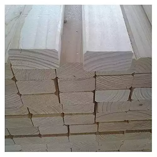 Naturbelassenes Holz 10 Stück B/C - Ware KVH Rahmenholz 24mm x 44mm x 2000mm Fichte