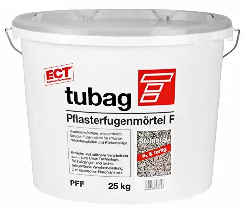 Tubag Pflasterfugenmörtel F PFF 25 kg/ Eimer (Steingrau)