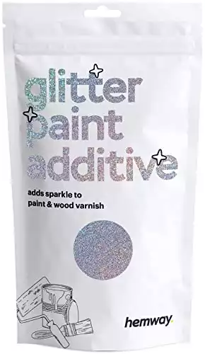 Hemway Silber Holographic Glitter Additive Farbe 100g