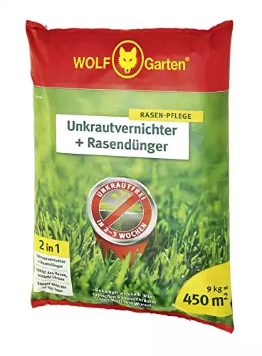 WOLF-Garten - 2-in-1: Unkrautvernichter plus Rasendünger