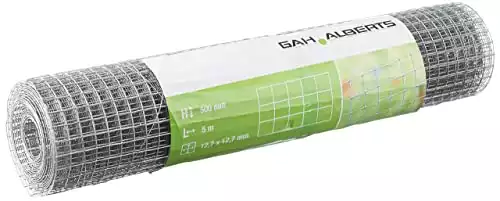 GAH-Alberts Welded Grid, 5 m Roll, grey, 614461