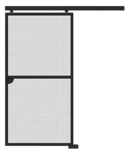 Schellenberg 70071 Fliegengitter Schiebetür Premium