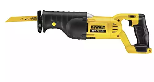 DeWalt Akku-Säbelsäge (18V, elektrische Hubzahl-Regulierung und elektronische Motorbremse