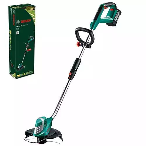 Bosch Home and Garden Rasentrimmer AdvancedGrassCut 36 (1 Akku, 36 Volt System, SchnittkreisØ 30cm)