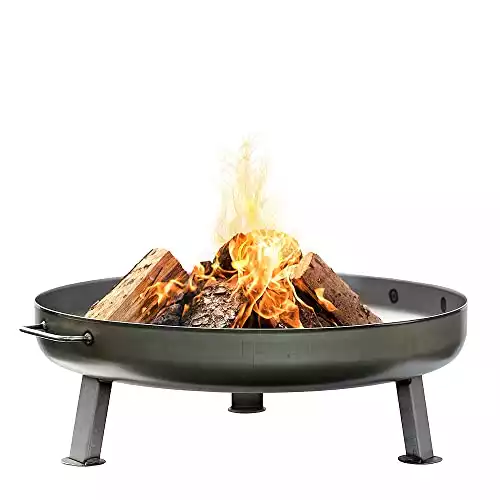 Czaja Feuerschalen® Feuerschale Bonn Ø 80 cm - mit Wasserablaufbohrung